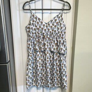 Oat + Fawn Peacock Feather Top